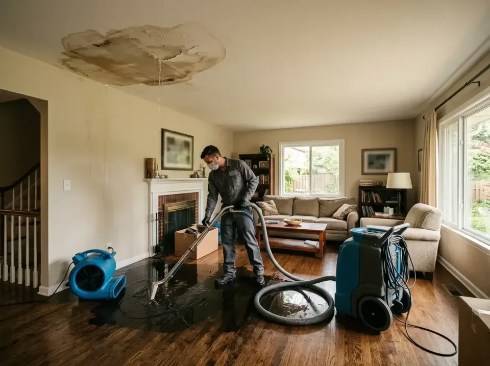 attic-pipe-burst-ceiling-drip-008 — frequently asked questions, Water Damage Restoration & Carpet Care in Pearl City, HI